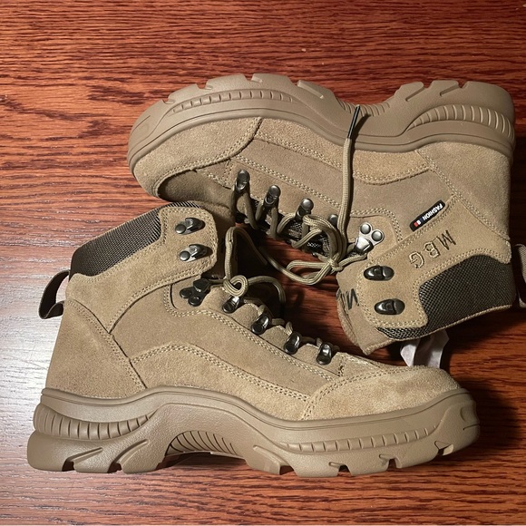 Men’s safety shoes with steel men’s boots comfortable suede leather - Picture 10 of 11